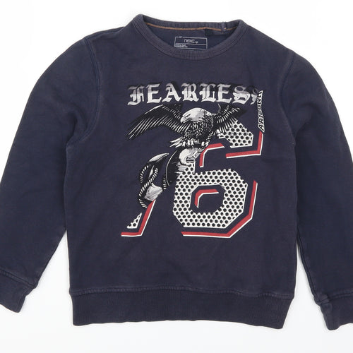 NEXT Boys Blue   Pullover Sweatshirt Size 11 Years  - Fearless Arizona