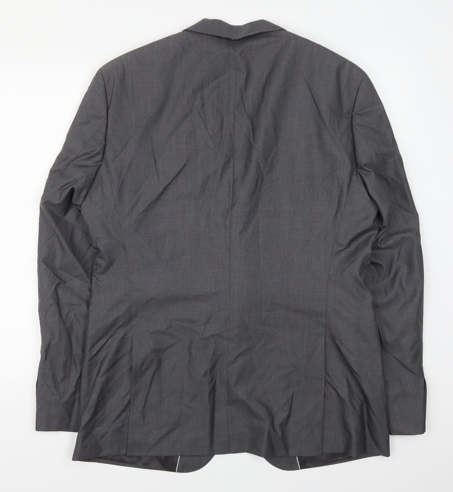 HUGO BOSS Mens Grey   Jacket Suit Jacket Size 42