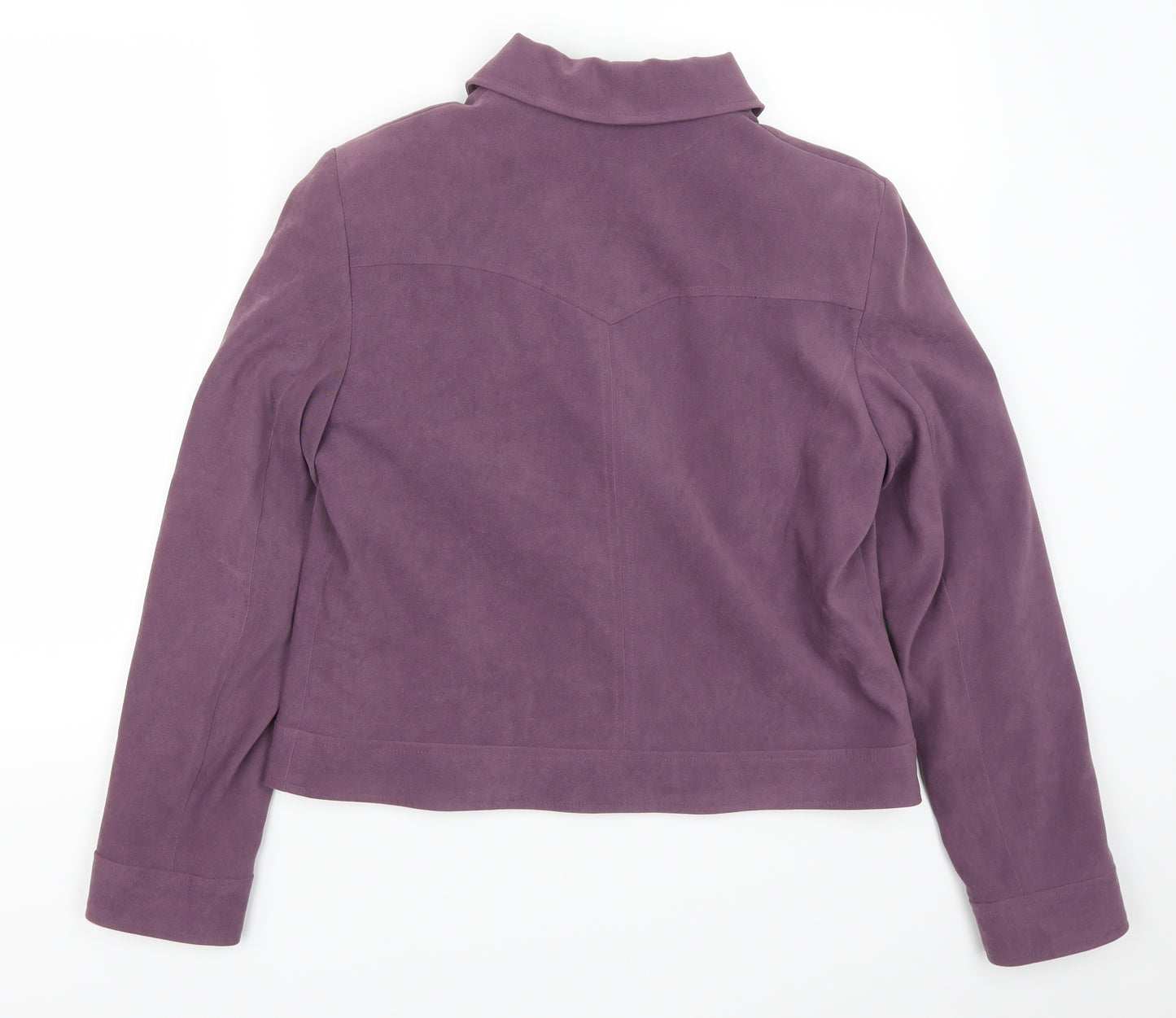 Select Womens Purple   Jacket Coat Size 14
