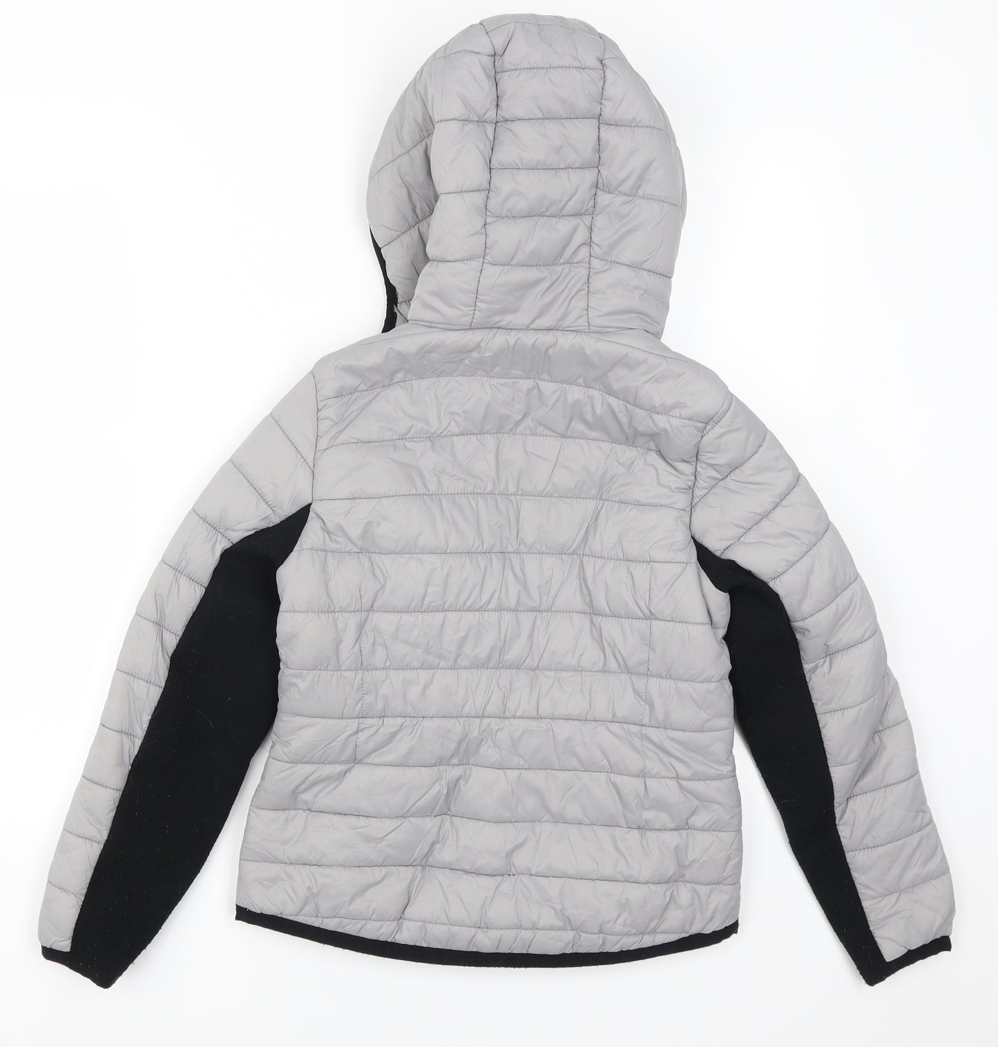 New Look Girls Grey   Quilted Coat Size 10-11 Years