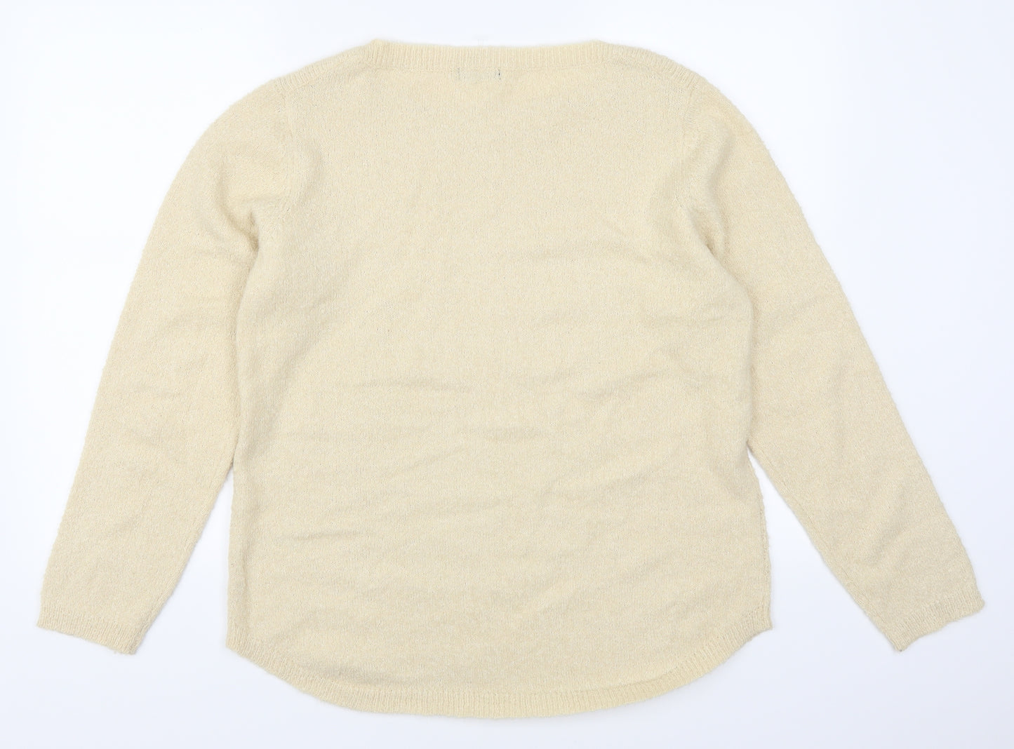 M&Co Womens Beige   Pullover Jumper Size 16