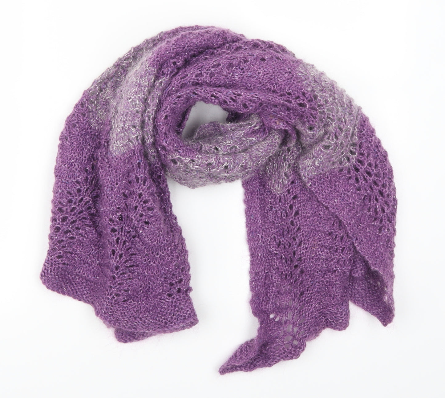 Preworn Womens Purple    Scarf