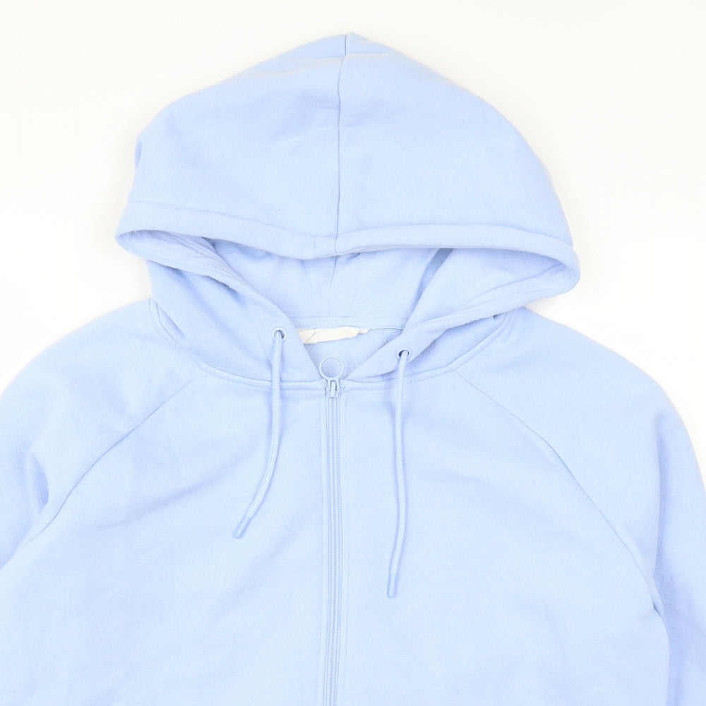 Primark Womens Blue   Full Zip Hoodie Size 14