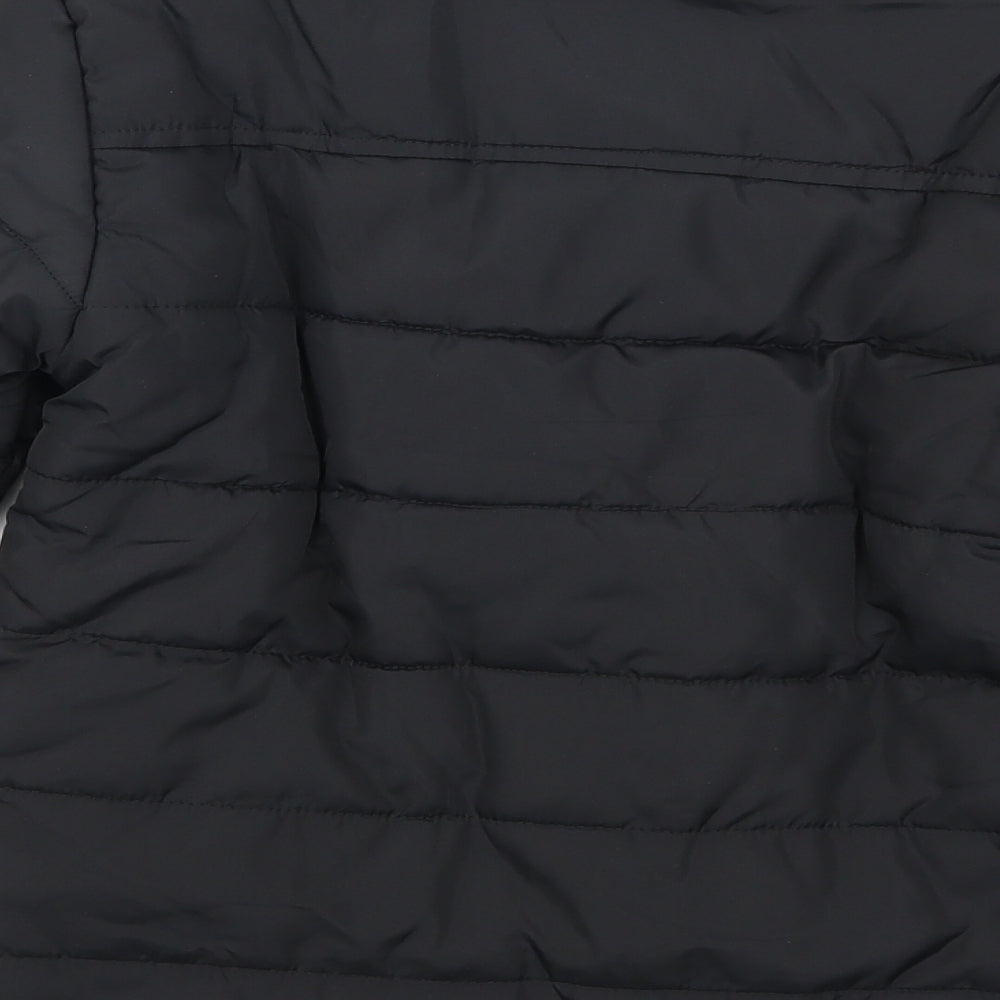 Lee Cooper Boys Black   Basic Coat Coat Size 9-10 Years  - Seaton United