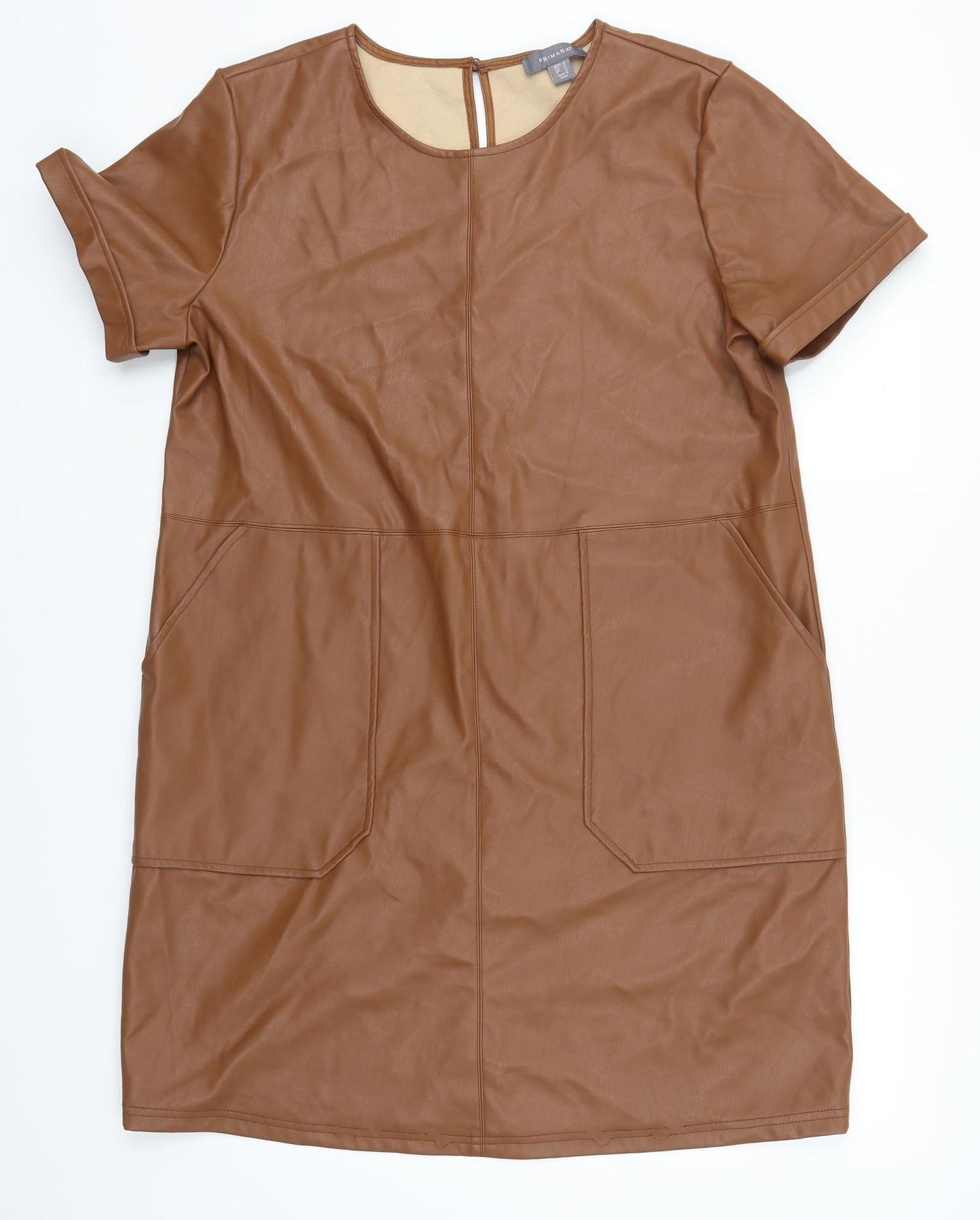 Primark Womens Brown   T-Shirt Dress  Size 18