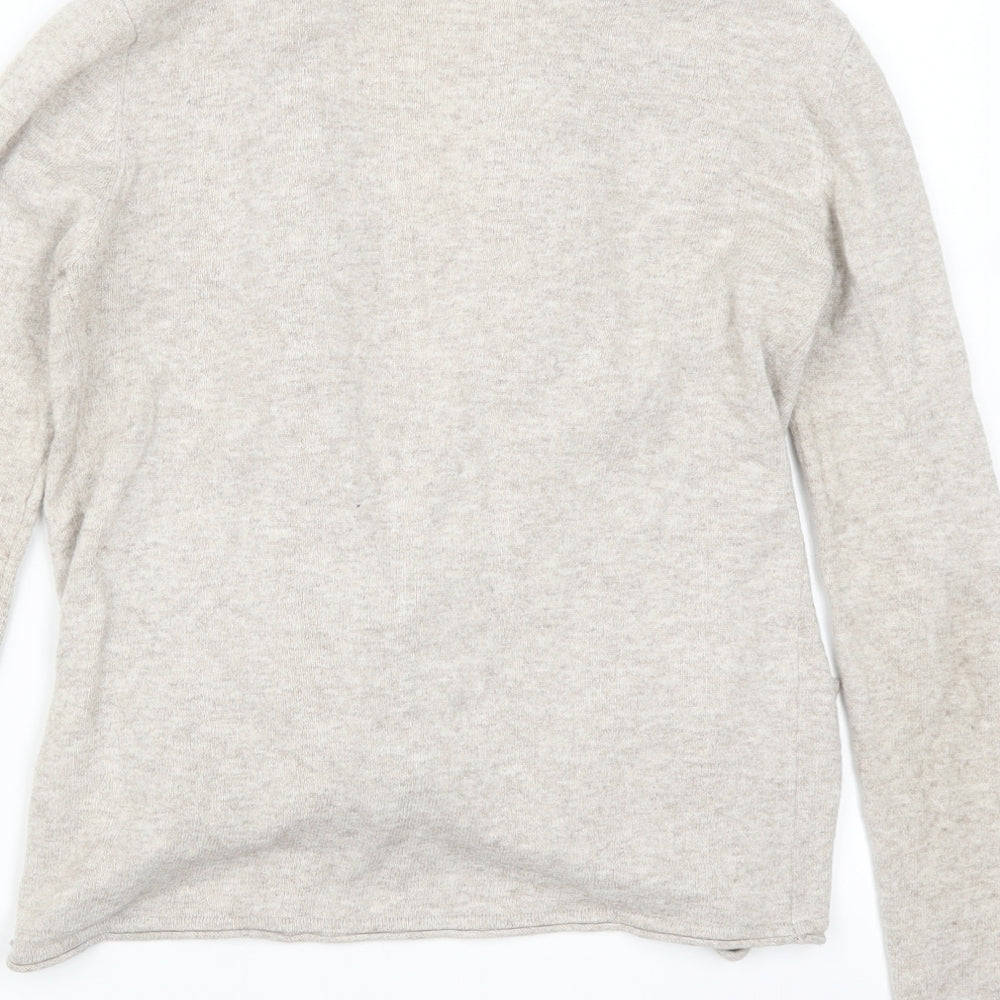 Zara Womens Beige   Cardigan Jumper Size S