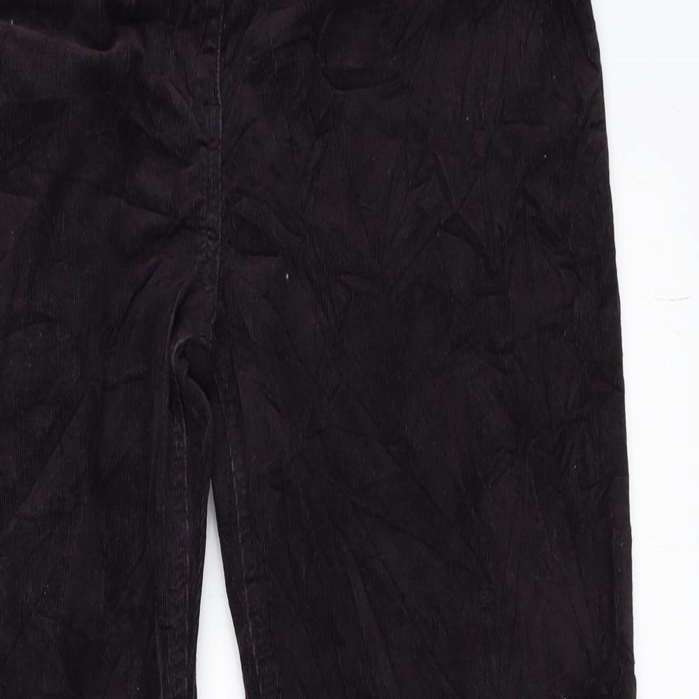 Monsoon Womens Purple  Corduroy Bootcut Jeans Size 16 L31 in
