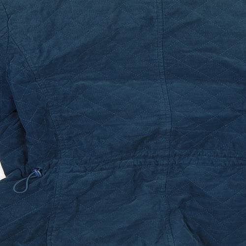 Laura Ashley Womens Blue   Jacket Coat Size 10