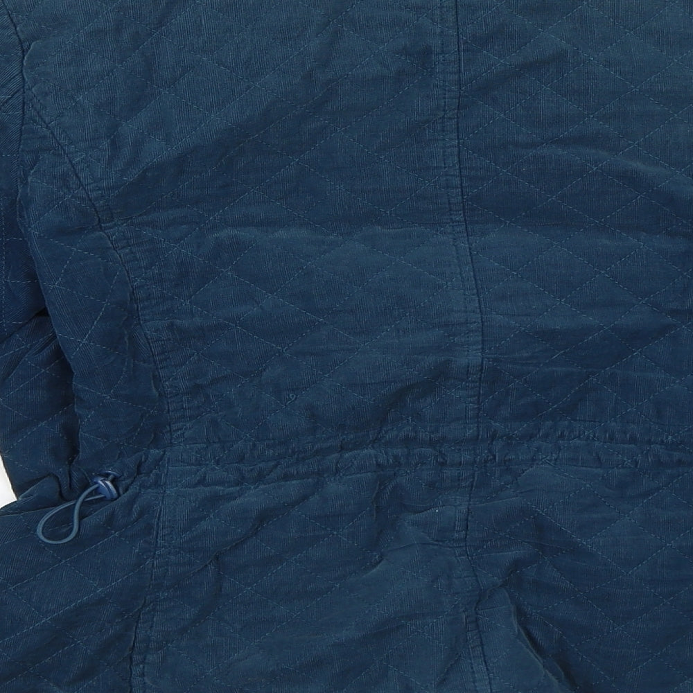 Laura Ashley Womens Blue   Jacket Coat Size 10