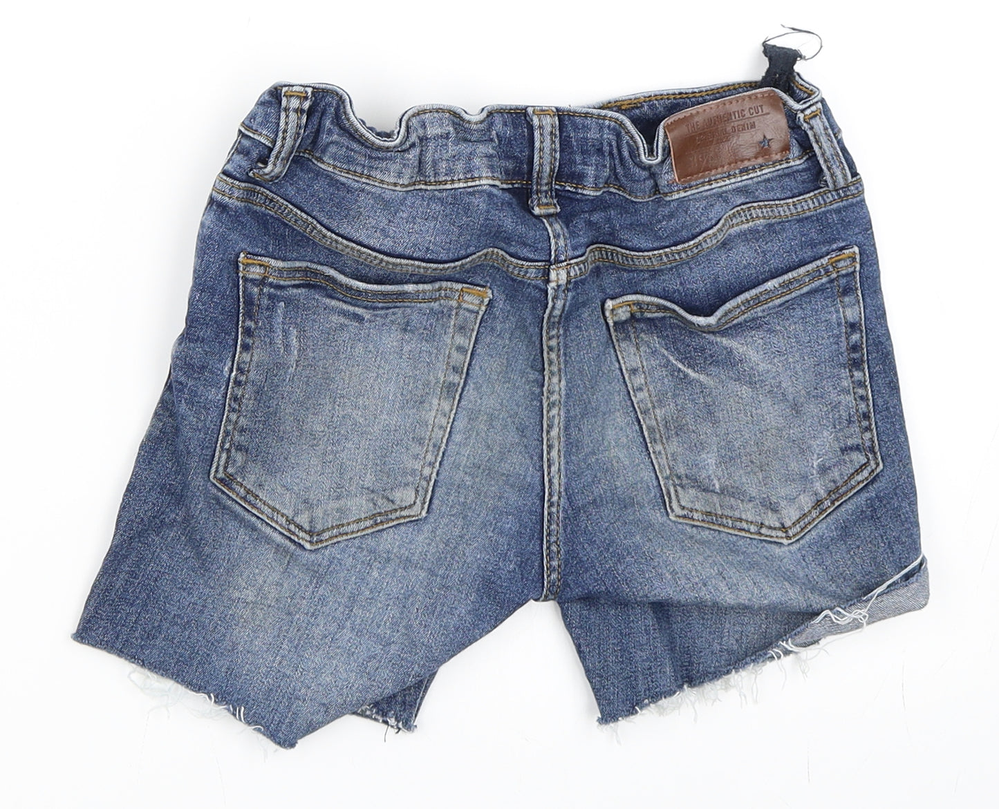 NEXT Girls Blue  Denim Cut-Off Shorts Size 12 Years