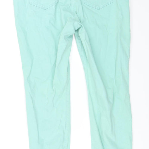 TU Womens Green   Skinny Jeans Size 16 L27 in