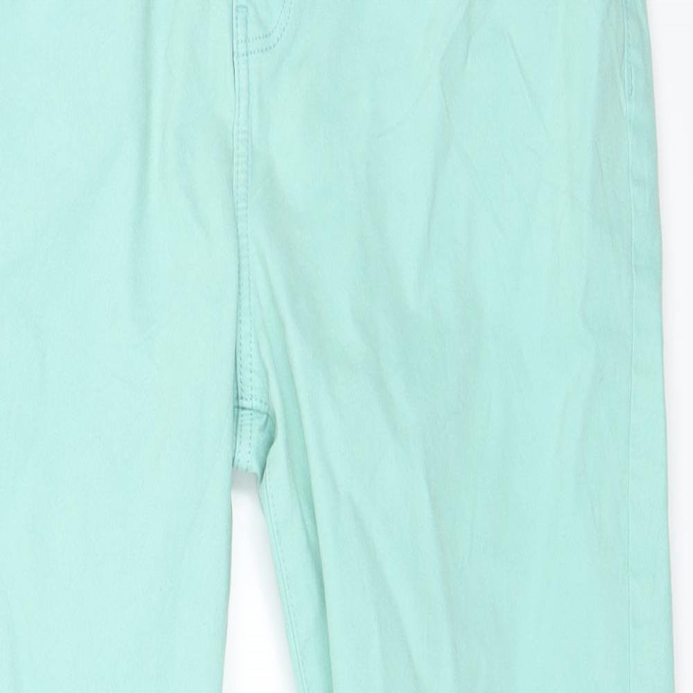 TU Womens Green   Skinny Jeans Size 16 L27 in