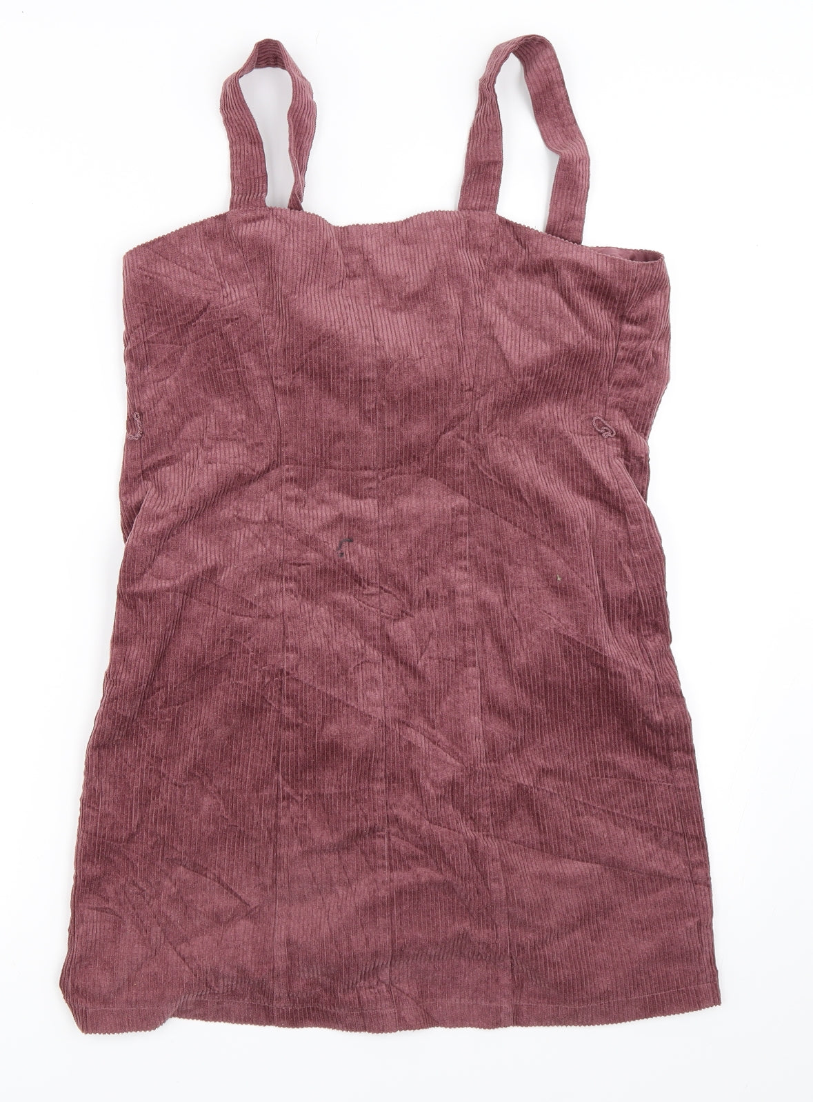 George Womens Pink  Corduroy Pinafore/Dungaree Dress  Size 10