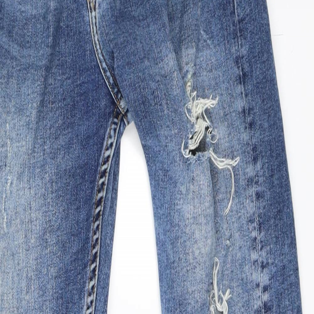 Zara Mens Blue  Denim Skinny Jeans Size 40 L29 in