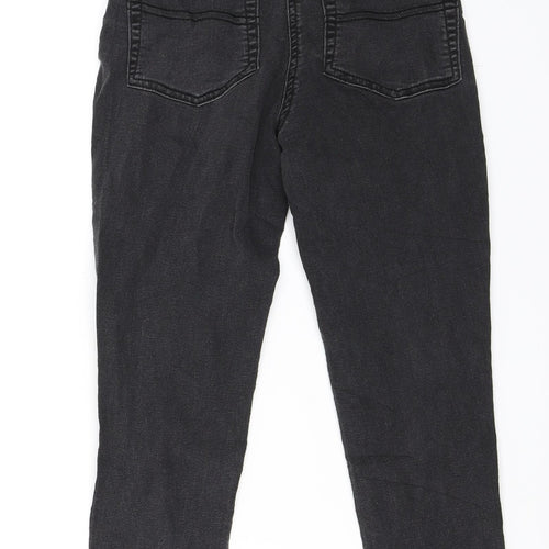 COLLUSION Womens Black  Denim Skinny Jeans Size 25 in L26 in
