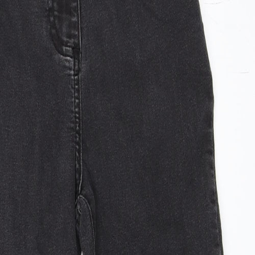 COLLUSION Womens Black  Denim Skinny Jeans Size 25 in L26 in