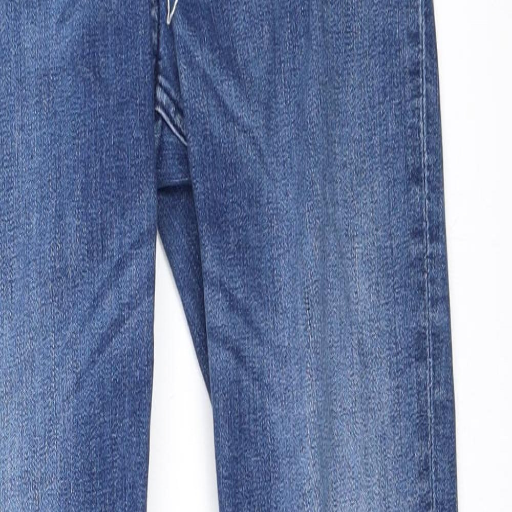 Preworn Girls Blue  Denim Skinny Jeans Size 12-13 Years