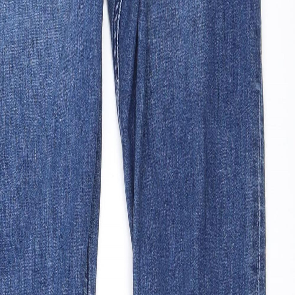 Preworn Girls Blue  Denim Skinny Jeans Size 12-13 Years