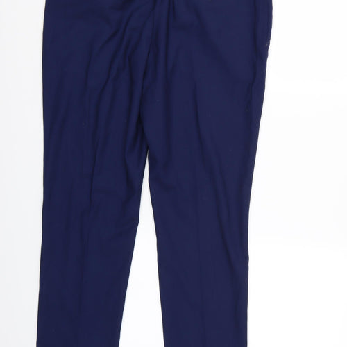 Burton Mens Blue   Trousers  Size 32 L29 in