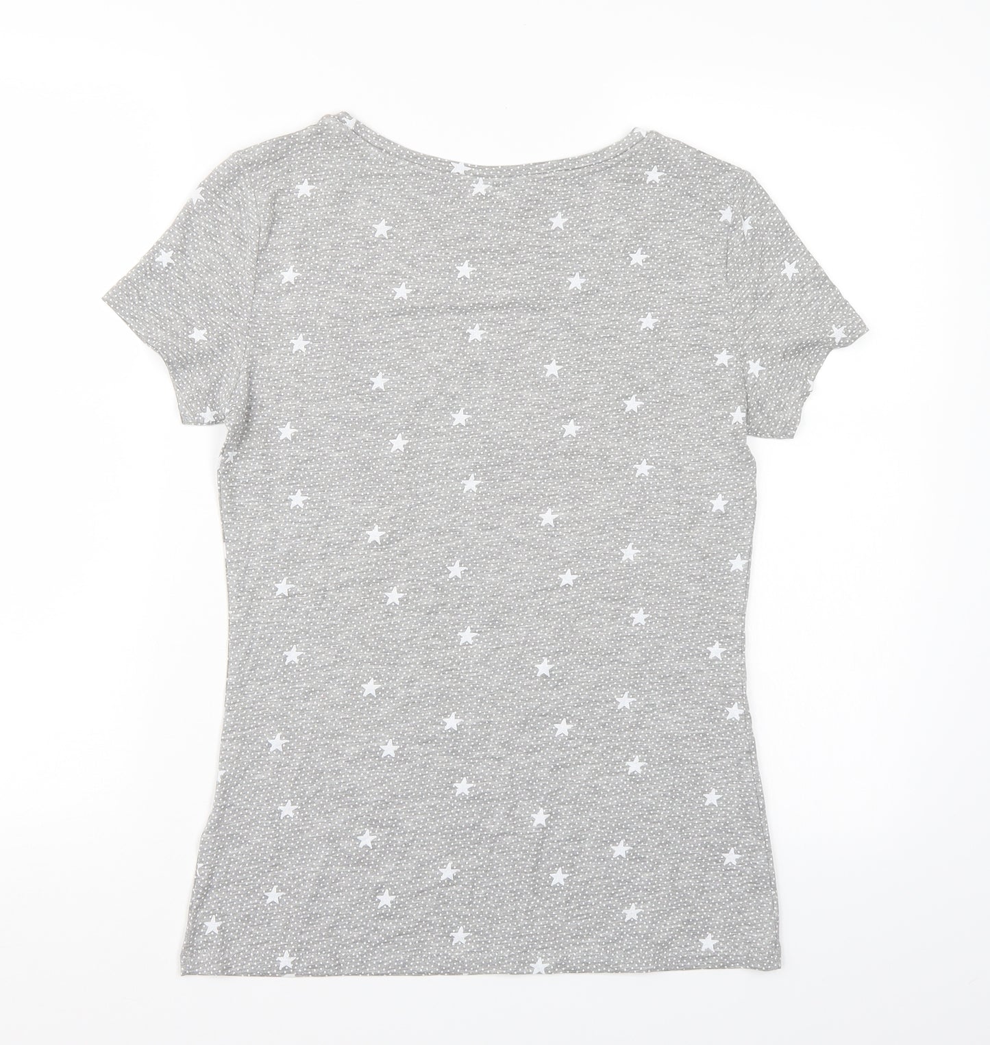 Day dreams Womens Grey   Basic T-Shirt Size 8