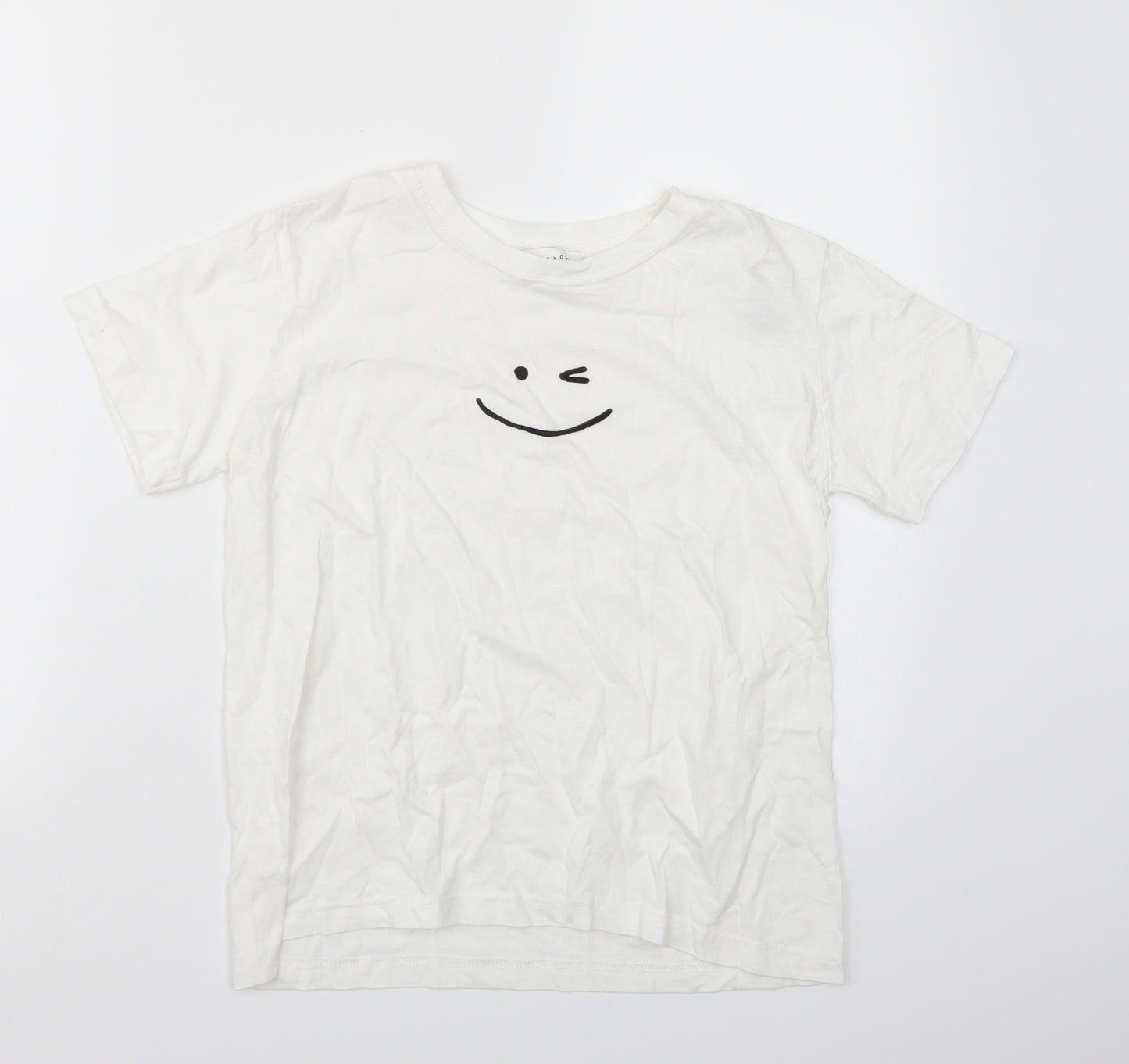 Topshop Womens White   Basic T-Shirt Size S