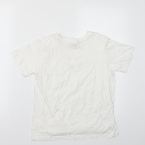 Topshop Womens White   Basic T-Shirt Size S
