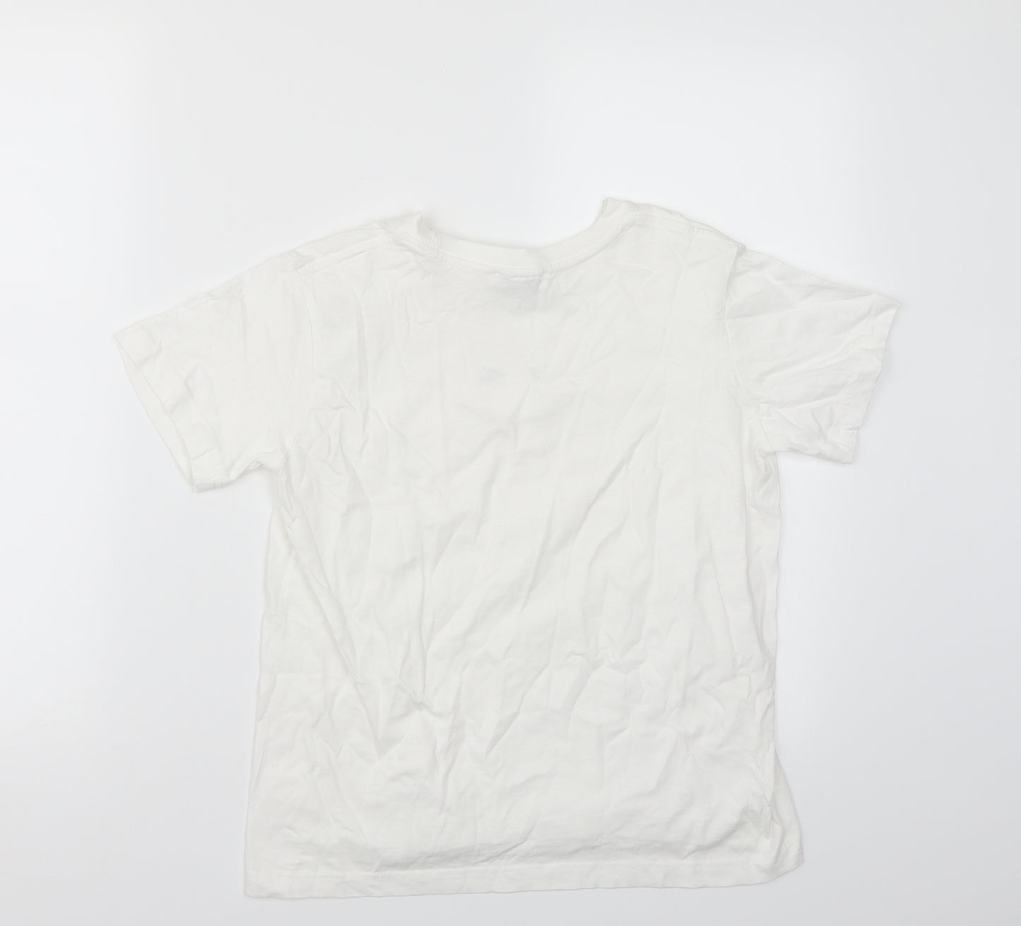 Topshop Womens White   Basic T-Shirt Size S