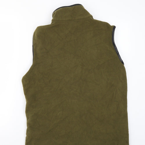 Equestrian Womens Green   Gilet Coat Size M