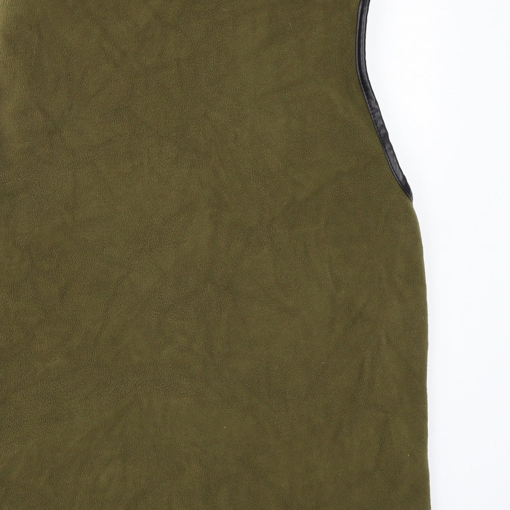 Equestrian Womens Green   Gilet Coat Size M