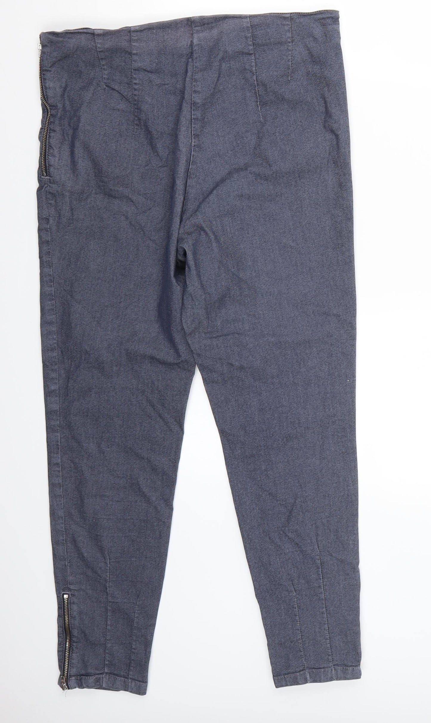 Phase Eight Womens Blue   Cropped Jeans Size 14 L26 in