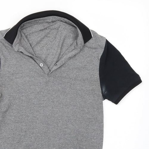 Riverisland Mens Grey    T-Shirt Size S