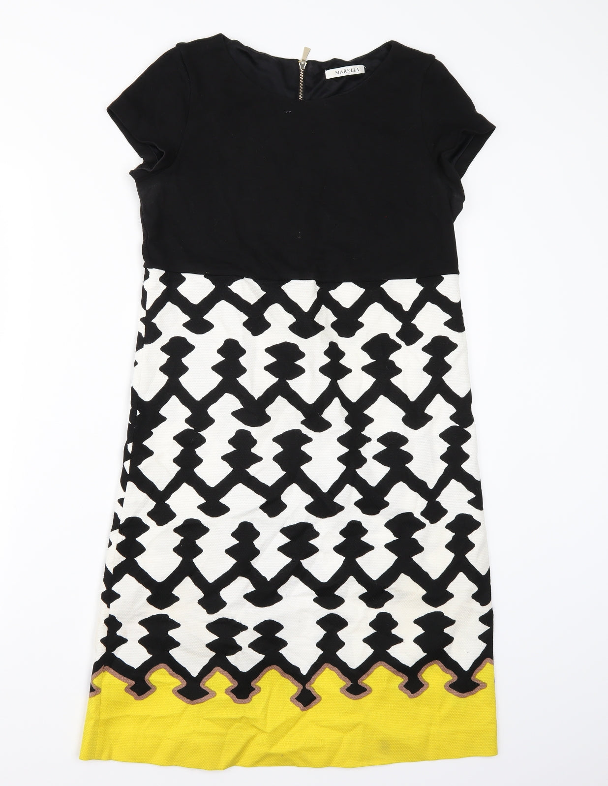 Marella Womens Black   A-Line  Size 10