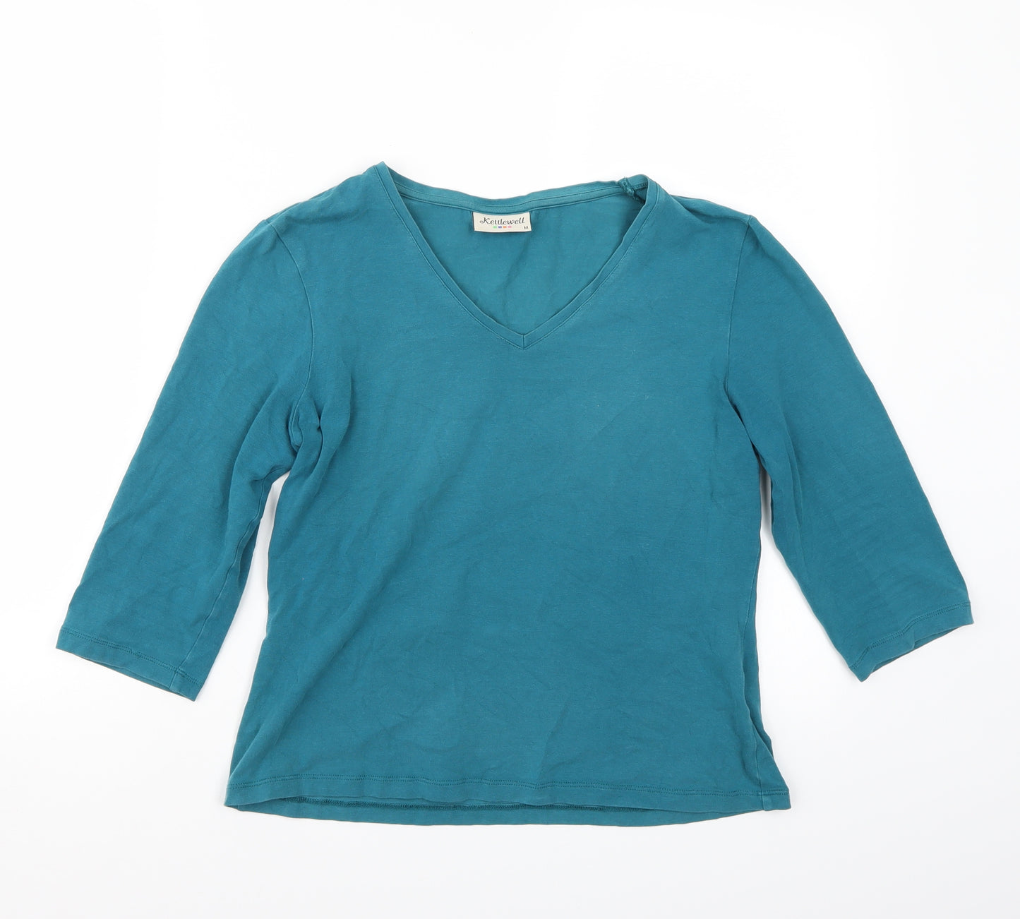 Kettlewell Womens Blue   Basic T-Shirt Size M
