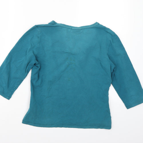 Kettlewell Womens Blue   Basic T-Shirt Size M