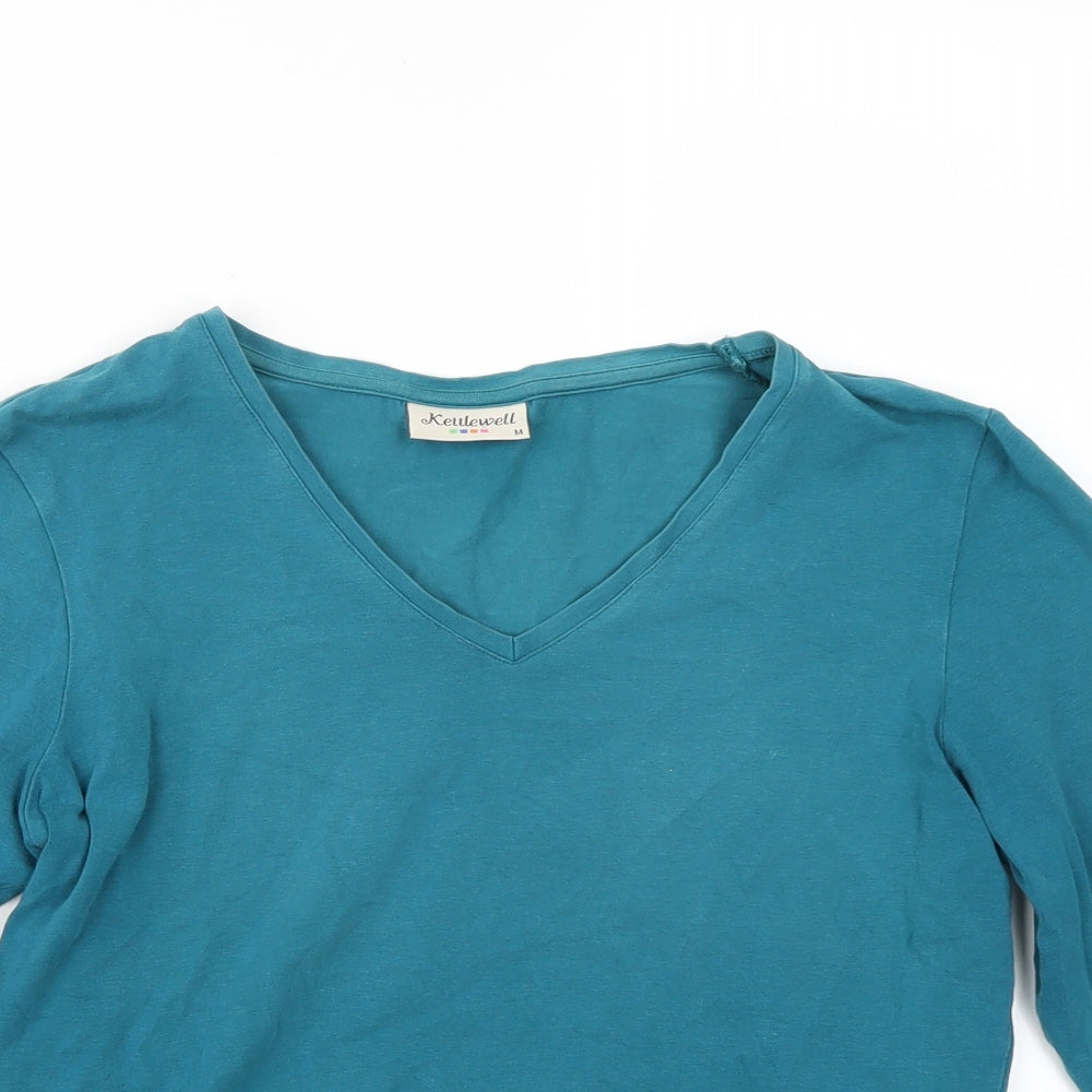 Kettlewell Womens Blue   Basic T-Shirt Size M