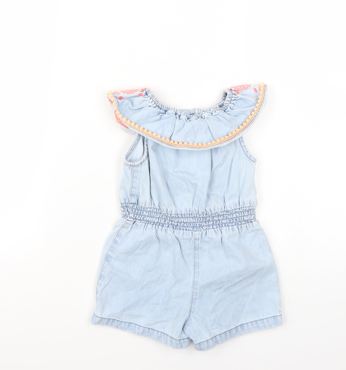 Riverisland Girls Blue   Babygrow One-Piece Size 12-18 Months