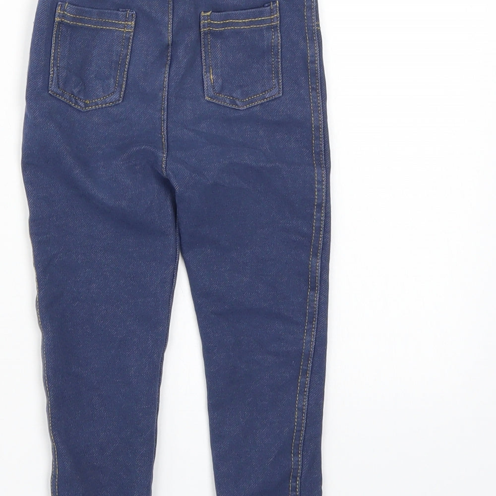 Young Dimension Girls Blue   Capri Trousers Size 18-24 Months