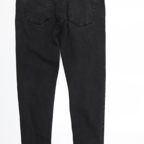 Denim & Co. Mens Black   Straight Jeans Size 30 L30 in