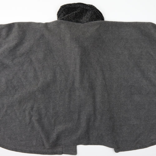 Profile Womens Grey   Jacket Poncho One Size