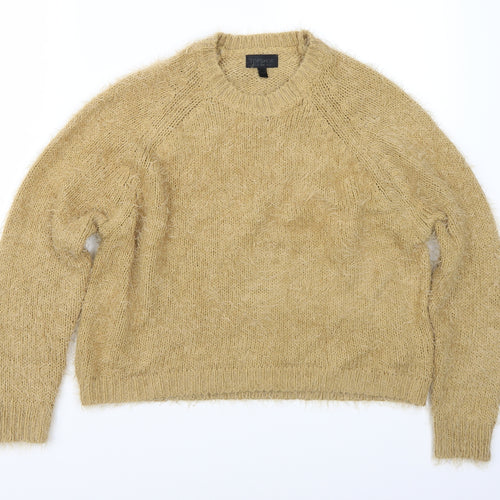 Topshop Womens Beige   Pullover Jumper Size 12