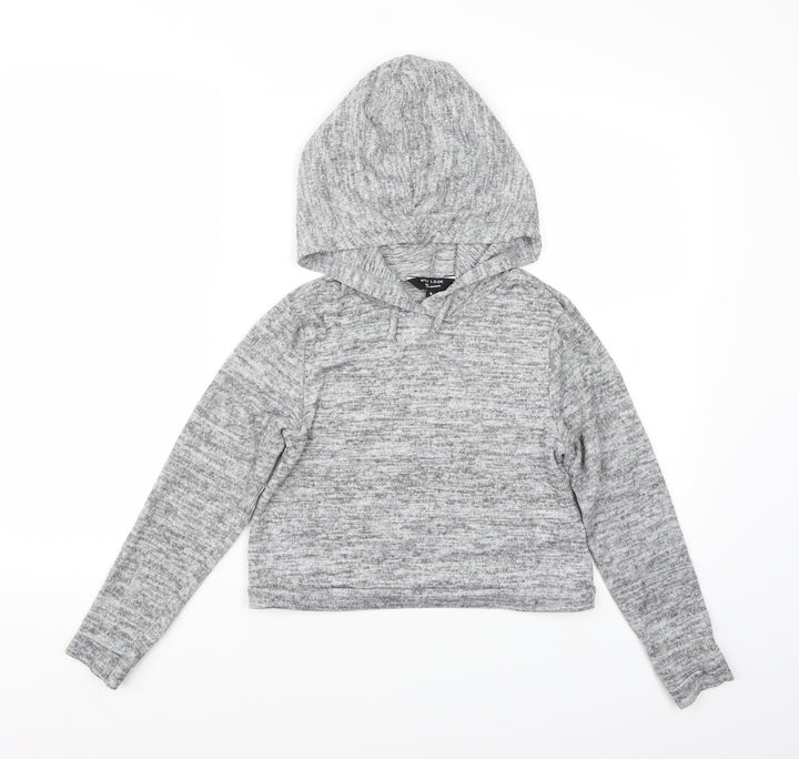 Newlook Girls Grey   Pullover Jumper Size 9 Years