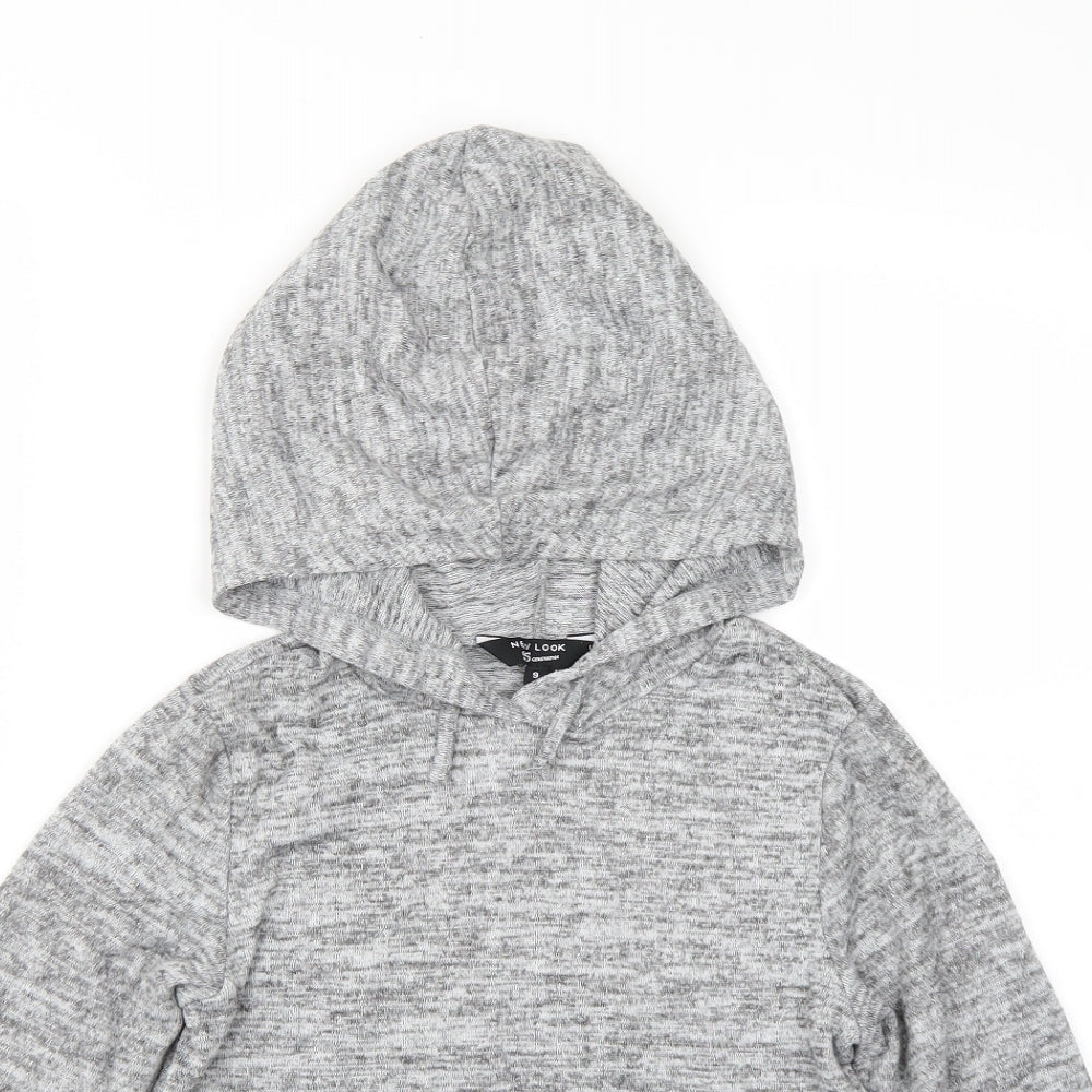 Newlook Girls Grey   Pullover Jumper Size 9 Years