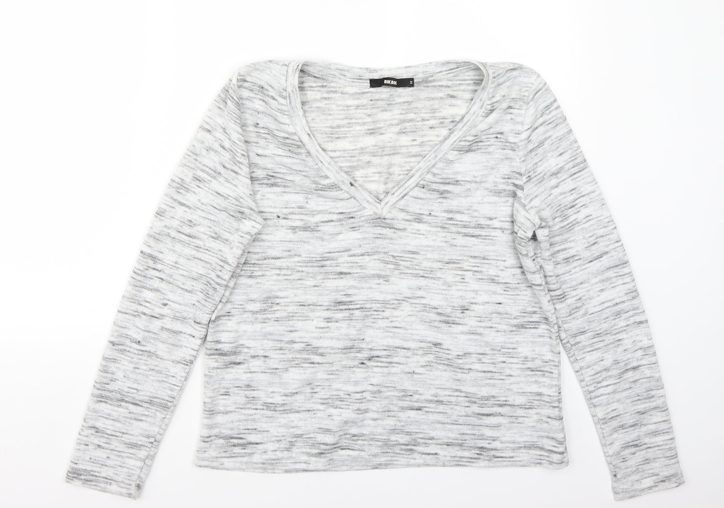Bikbok Womens Grey   Pullover Jumper Size S