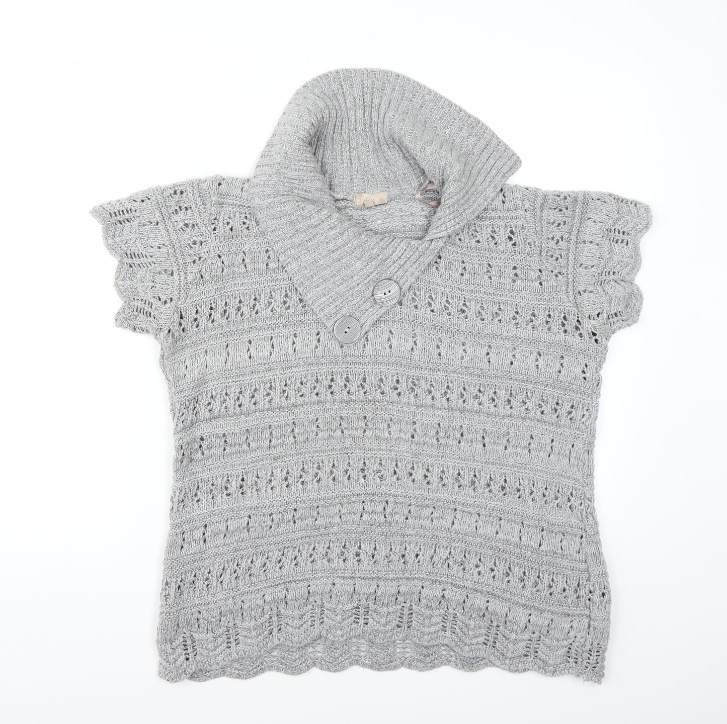 Soon Womens Grey   Pullover Jumper Size 18