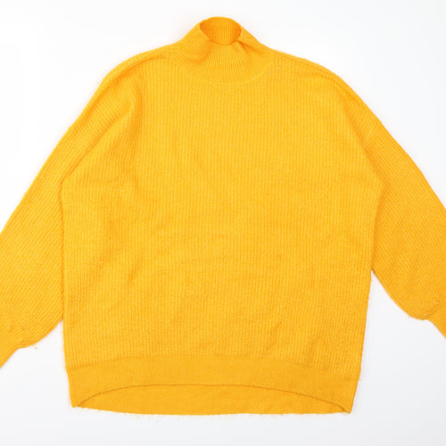 F&F Womens Yellow   Pullover Jumper Size 12