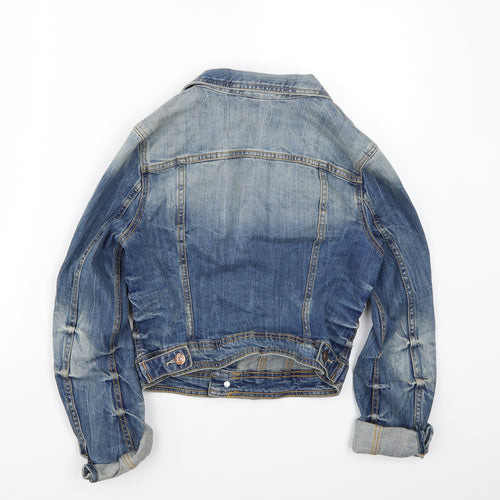 &denim Womens Blue   Jacket Coat Size S