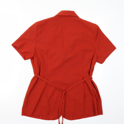Etam Womens Orange   Jacket Coat Size 14