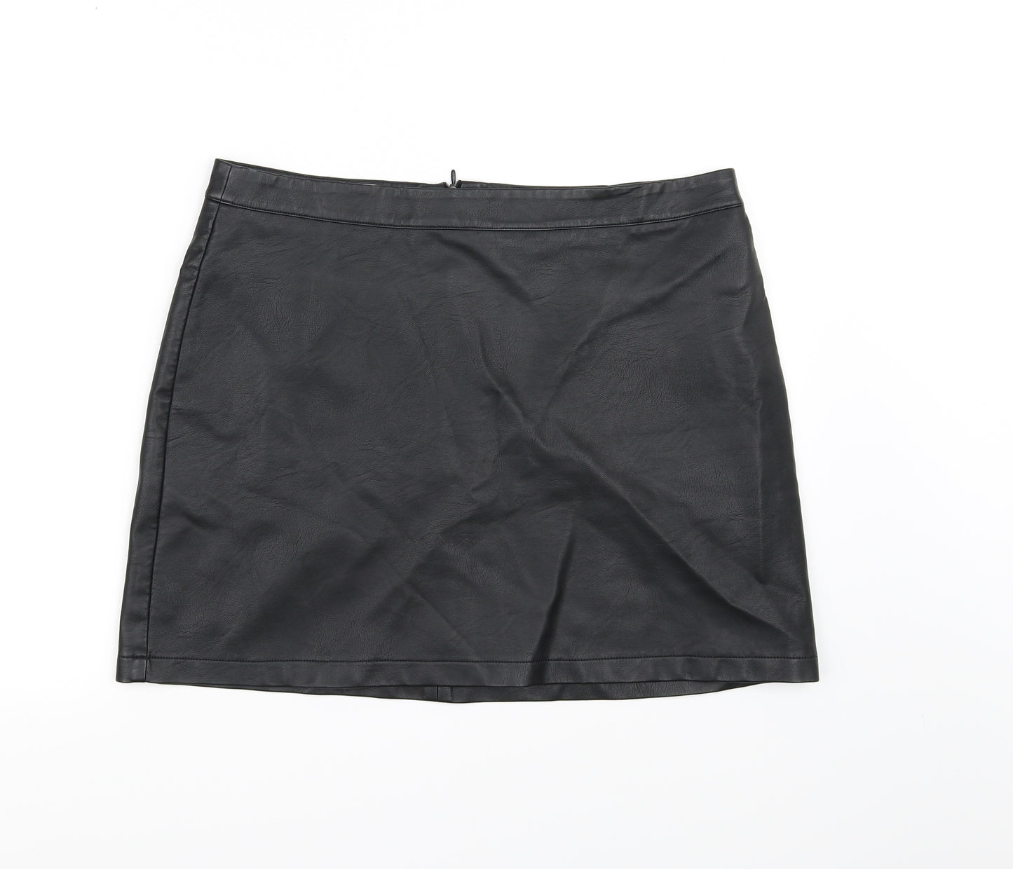 Redherring Womens Black   Mini Skirt Size 16