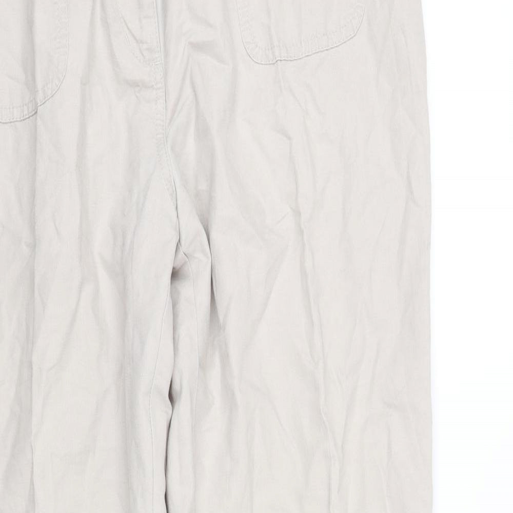 Marks and Spencer Mens Beige   Trousers  Size 16 L33 in