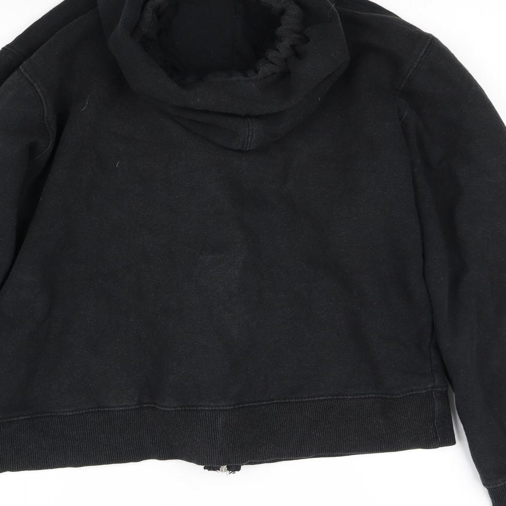 cedarwood Mens Black   Full Zip Hoodie Size M